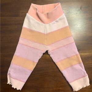 Bumby Striped Pink and Peach Baby Pants